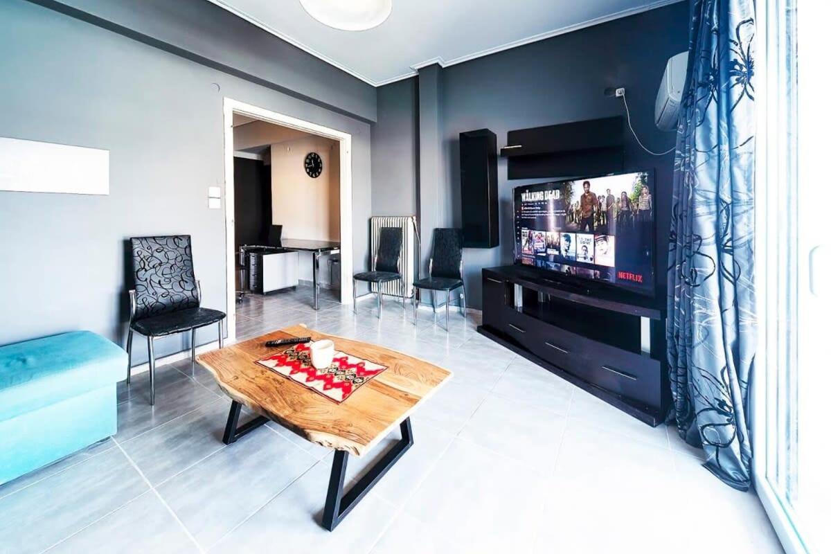 Topfloor Central Apt With Urban Views,3' To Metro Athen Eksteriør bilde