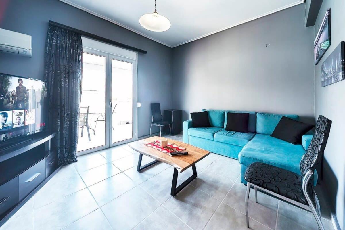 Topfloor Central Apt With Urban Views,3' To Metro Athen Eksteriør bilde