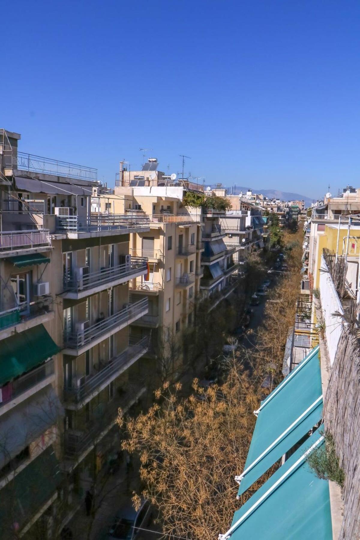 Topfloor Central Apt With Urban Views,3' To Metro Athen Eksteriør bilde